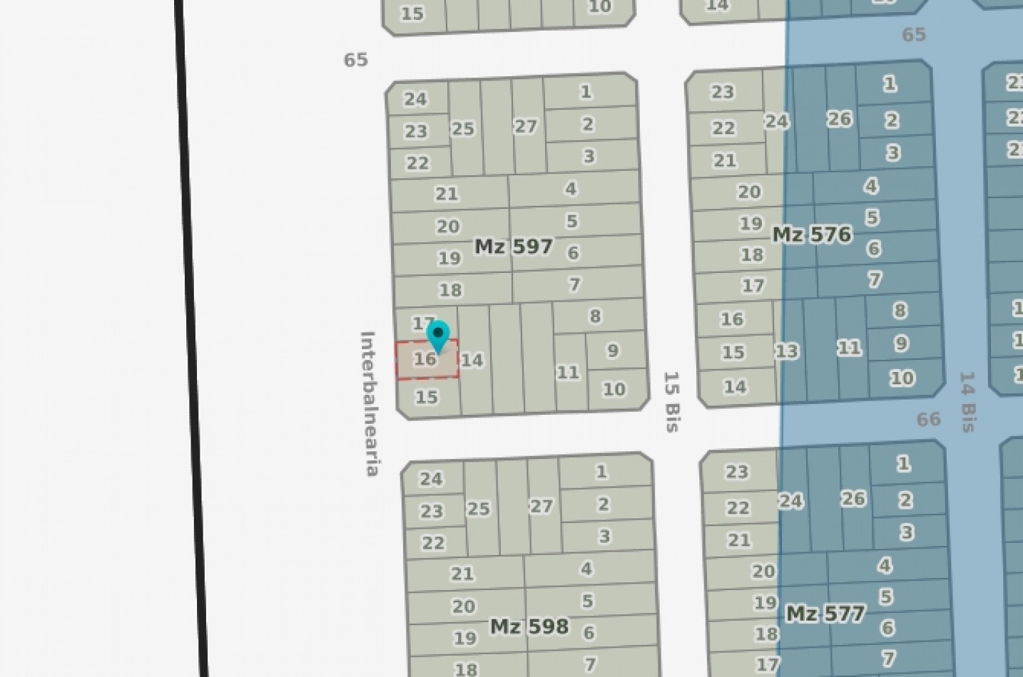 L26 - Lote Calle 16 Esq. 66 - Mar del Tuyu