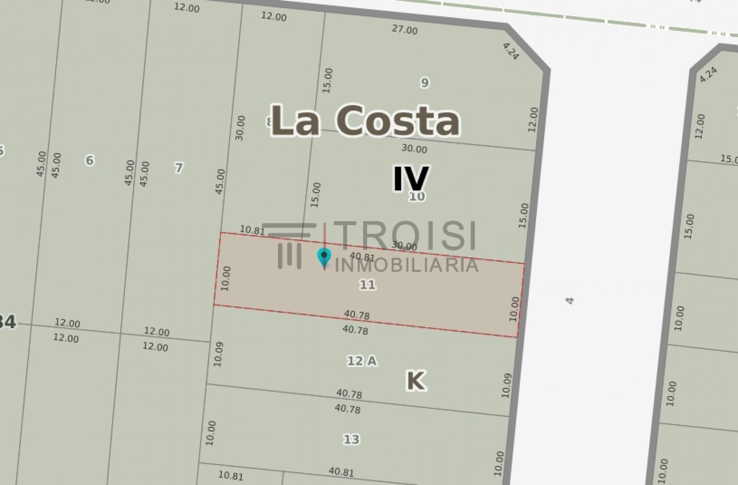 Lote Calle 4 e/ 44 y 45 - L11