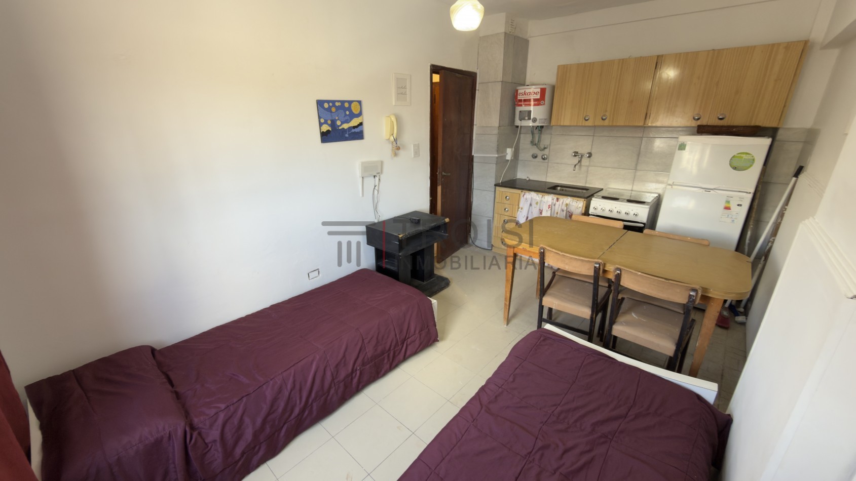 V23 - Depto. 2 ambientes con vista lateral al mar - Calle 33 esq. 2