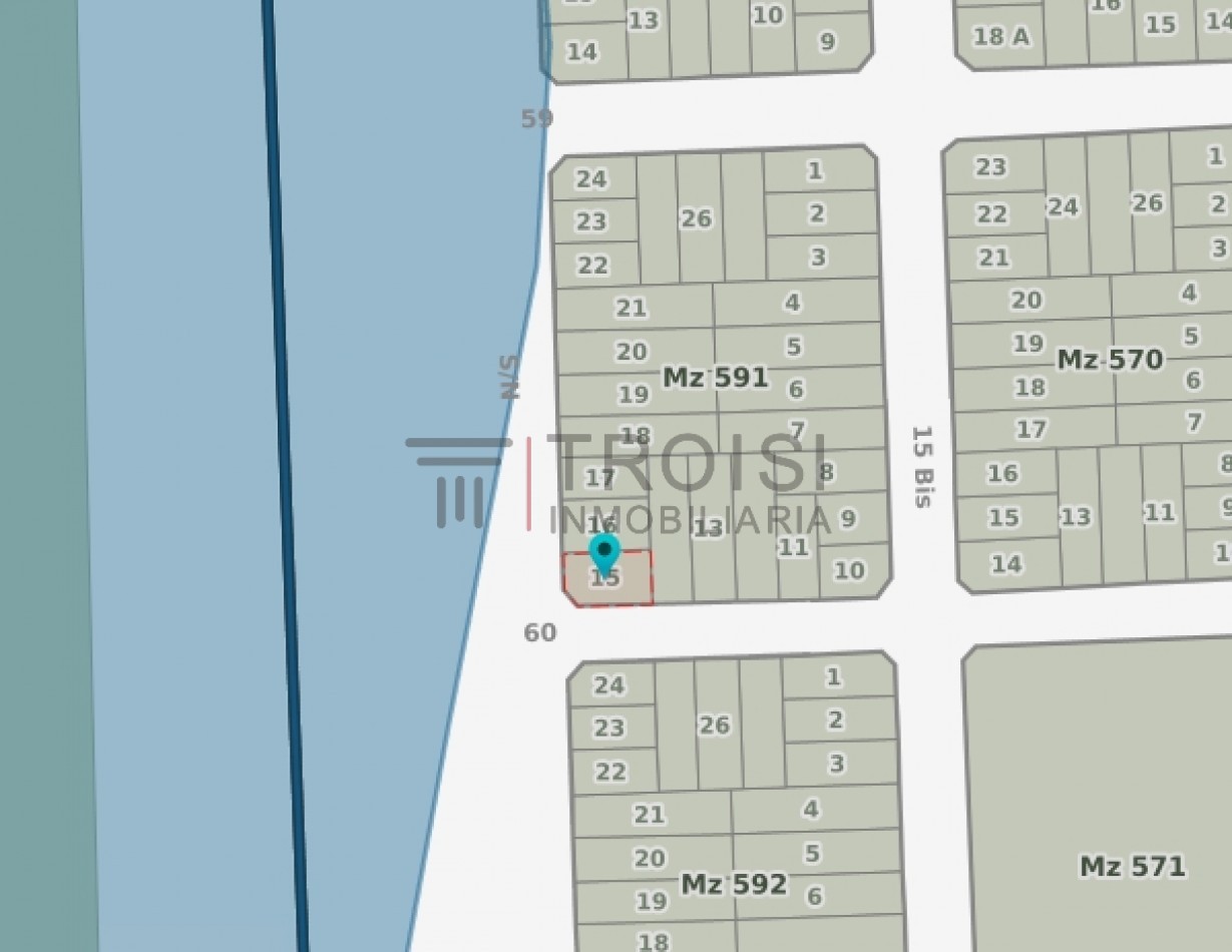 L23 - Lote Calle 16 Esq. 60 - Mar del Tuyu